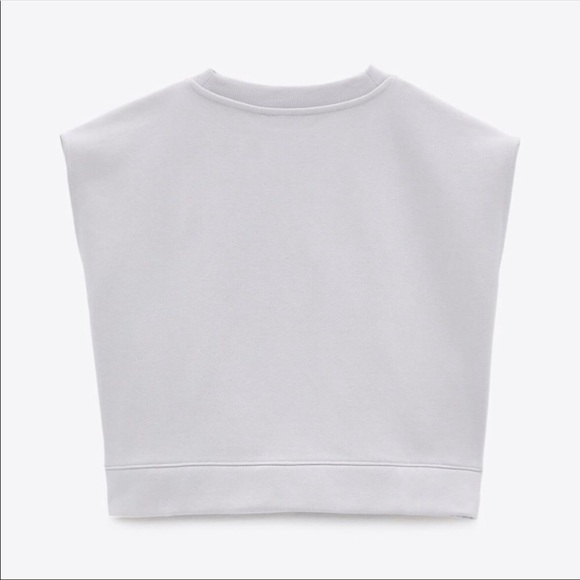 NWT Zara Muscle Sweatshirt - Picture 4 of 5